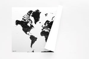 World Map Magic Map